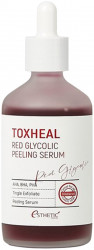 Пилинг-Сыворотка Esthetic House Toxheal Red Glycolic Peeling Serum - 100 Мл - фото