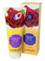 Пенка для умывания с экстрактом розы Dr. Cellio G70 Flower Garden Rose Foam Cleansing, 100 мл (Ю. Корея) - фото