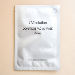 JMsolution Маска с гиалуроном и пептидами  Donation Facial Mask Dream 37ml - фото