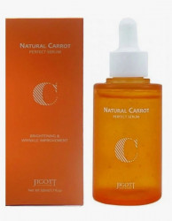 Сыворотка для лица с экстрактом моркови Jigott Natural Carrot Perfect Serum 50ml - фото