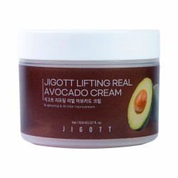 Крем-лифтинг для лица с авокадо Jigott Lifting Real Avocado Cream 150 ml - фото
