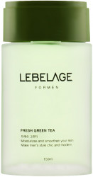 Lebelage Fresh Green Tea For Men Skin Тонер для лица для мужской кожи с экстрактом зеленого чая 150ml - фото