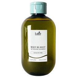 Шампунь для жирной кожи головы Lador Root Re-Boot Activating Shampoo Cica & Tea Tree 300ml - фото