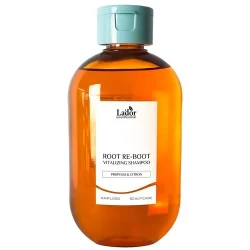Шампунь для сухой кожи головы с Lador Root Re-Boot Vitalizing Shampoo Propolis & Citron 300ml - фото