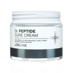 Крем для лица с пептидами LEBELAGE Dr. PEPTIDE CURE CREAM 70ml - фото