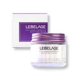 Крем для лица увлажняющий LEBELAGE COLLAGEN+GREEN TEA MOISTURE CREAM 70ml - фото