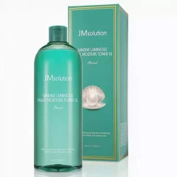 Увлажняющий тоник для лица JMSOLUTION Marine Luminous Pearl Moisture Toner XL Pearl 600мл - фото