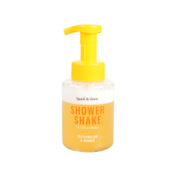 Гель-шейк для душа с ароматом арбуза и манго Spark&Glow Shower shake watermelon&mango, 300мл - фото