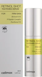 Сыворотка с ретинолом Сelimax THE VITA-A RETINOL SHOT TIGHTENING SERUM 30ml - фото