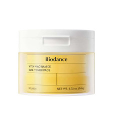 BIODANCE Тонер-пэды с витамином С и ниацинамидом Vita Niacinamide Gel Pads 60шт - фото
