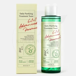 Тоник для проблемной кожи с центеллой и BHA AXIS-Y Daily Purifying Treatment Toner - фото