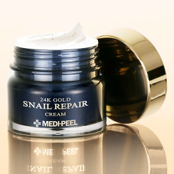 MEDI-PEEL Крем для лица с золотом и муцином улитки 24k Gold Snail Repair Cream 50ml - фото