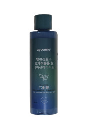 Тонер с экстрактом зеленого чая и ниацинамидом Ayoume Balancing TONER - Green Tea & Niacinamide 250 мл - фото