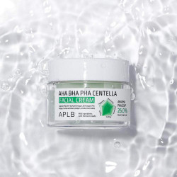 APLB Крем для лица с центеллой и кислотами AHA BHA PHA CENTELLA FACIAL CREAM 55мл - фото