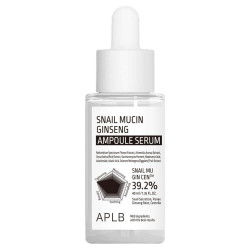 APLB Сыворотка с женьшенем и улиткой SNAIL MUCIN GINSENG AMPOULE SERUM 40мл - фото