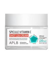 APLB Крем для лица со спикулами и витамином С Spicule Vitamin C Shot 220 Cream 55мл - фото