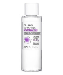 APLB Тонер с коллагеном и пептидами COLLAGEN EGF PEPTIDE FACIAL TONER 160мл - фото