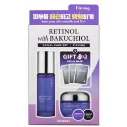 SKIN627 Набор с ретинолом и бакучиолом Retinol with Bakuchiol Facial Care Set 150ml - фото