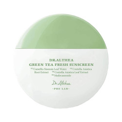 Крем солнцезащитный успокаивающий Dr.Althea Green Tea Fresh Sunscreen SPF50+ PA++++ 45мл - фото
