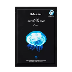 Маска омолаживающая для лица с экстрактом медузы JMSOLUTION Active Jellyfish Vital Mask Prime 33 мл - фото