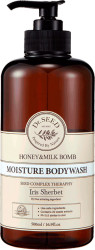 Гель для душа Dr.SEED Honey & Milk Bomb Moisture Body Wash Iris Sherbet 500мл - фото