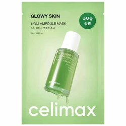 Тканевая маска с экстрактом нони антиоксидантная CELIMAX The Real Noni Energy Ampoule Mask 29мл - фото