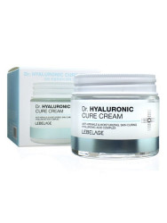 Крем увлажняющий с гиалуроновой кислотой LEBELAGE Dr. HYALURONIC CURE CREAM 70ml - фото
