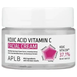 Крем с койевой кислотой и витамином С APLB КKOJIC ACID VITAMIN C FACIAL CREAM 55мл - фото