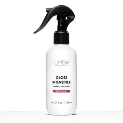 Спрей-термозащита для блеска волос Limba Cosmetics Gloss Intensifier Thermal Hair Spray 200 мл - фото