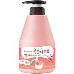 Гель для душа персиковый Kwailnara Peach Milk Body Cleanser 560 мл - фото