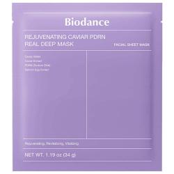 Biodance маска гидрогелевая НОЧНАЯ с ПДРН и икрой Biodance Rejuvenating Caviar PDRN Real Deep Mask 34 гр. - фото
