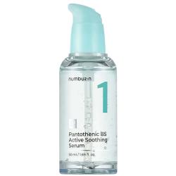 Успокаивающая сыворотка с пантенолом Numbuzin No.1 Pantothenic B5 Active Soothing Serum 50 ml - фото