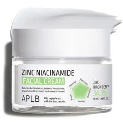 Крем для лица с цинком и ниацинамидом APLB ZINC NIACINAMIDE FACIAL CREAM 55мл - фото
