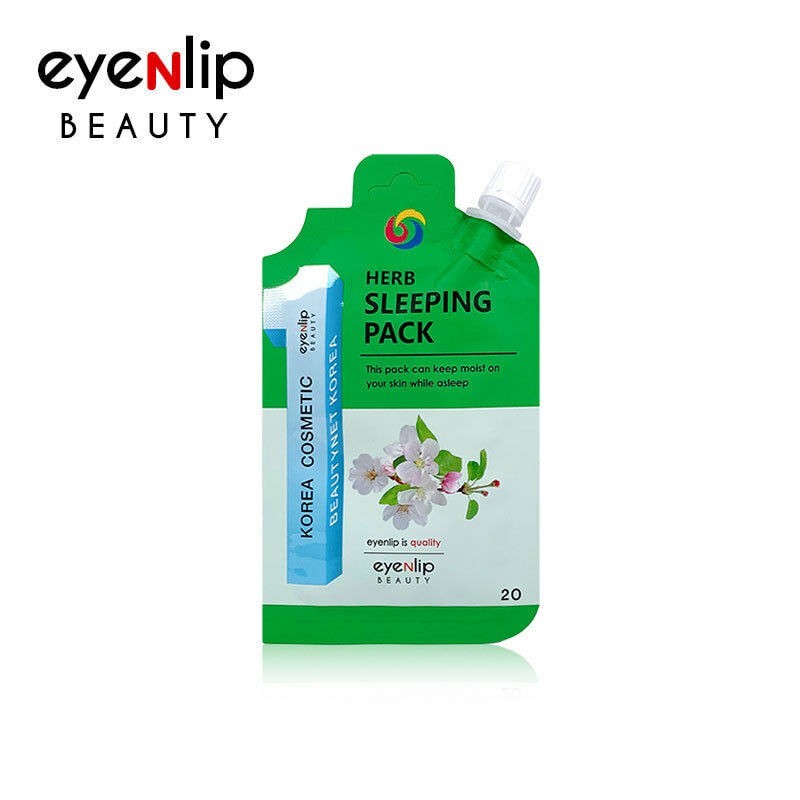 Увлажняющая ночная маска EYENLIP Herb Sleeping Pack, 20 гр - фото