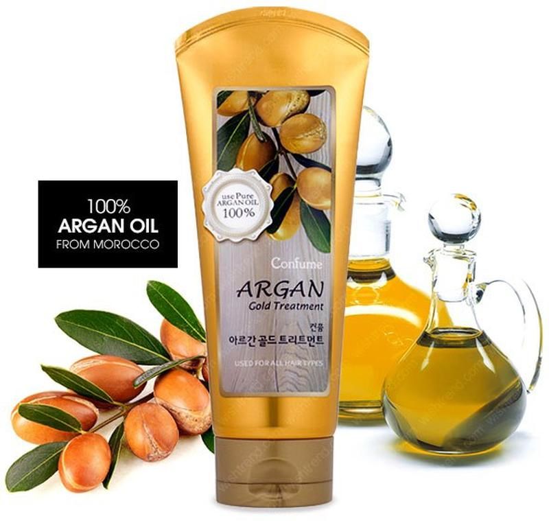Маска для волос Confume Argan Gold Treatment 200гр - фото