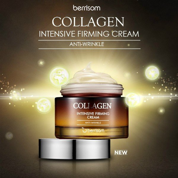 Крем укрепляющий с коллагеном BERRISOM Collagen Intensive Firming Cream 50гр - фото