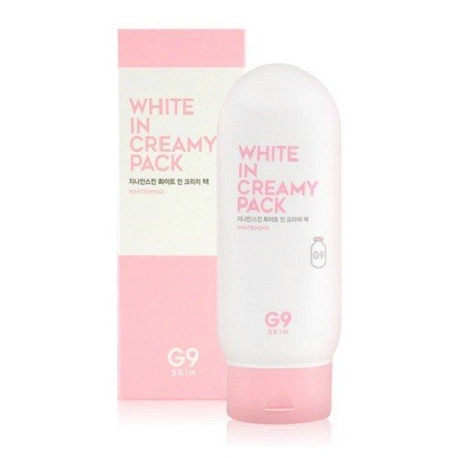 Маска для лица и тела осветляющая G9Skin White In Creamy Pack 200ml - фото